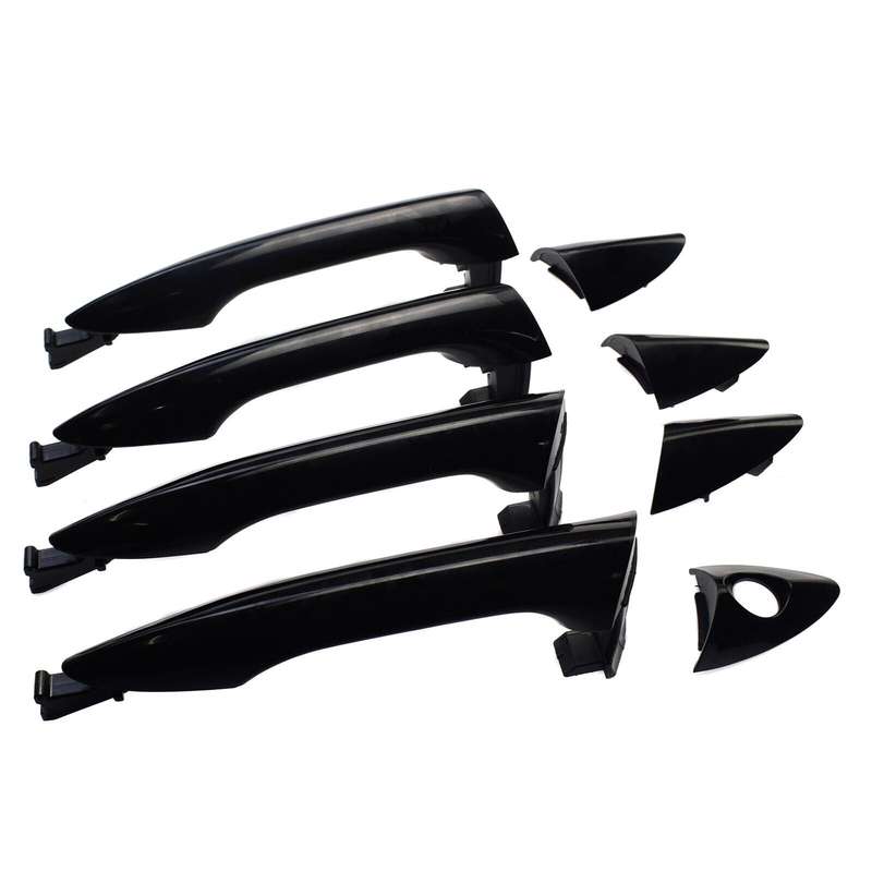 4PCS Outside Exterior Door Handles FL FR RL RR For Hyundai Elantra 2011-2016