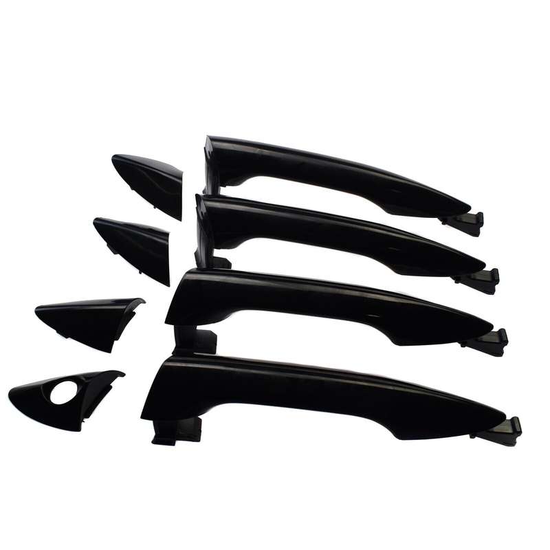 4PCS Outside Exterior Door Handles FL FR RL RR For Hyundai Elantra 2011-2016