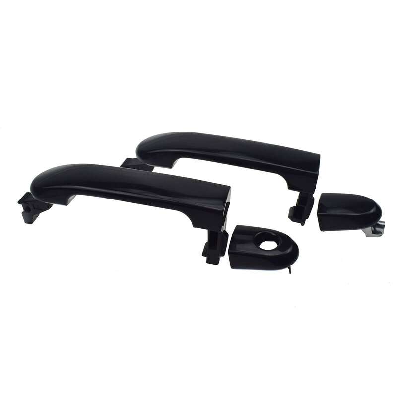 Front Left &amp; Right Exterior Door Handles Pair For Nissan Versa 2007-2012
