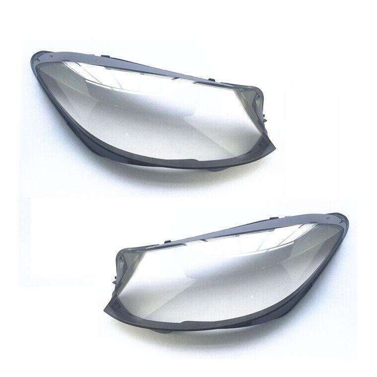 For Mercedes-Benz W222 S-Class 2014 2015 2016 2017 Headlight Lens Cover Pair