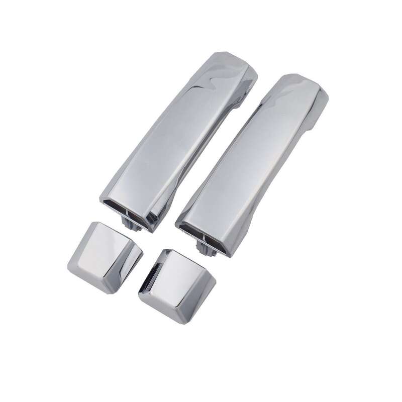 Rear Left &amp; Right Exterior Outside Door Handles Pair For Nissan Titan 2004-2018