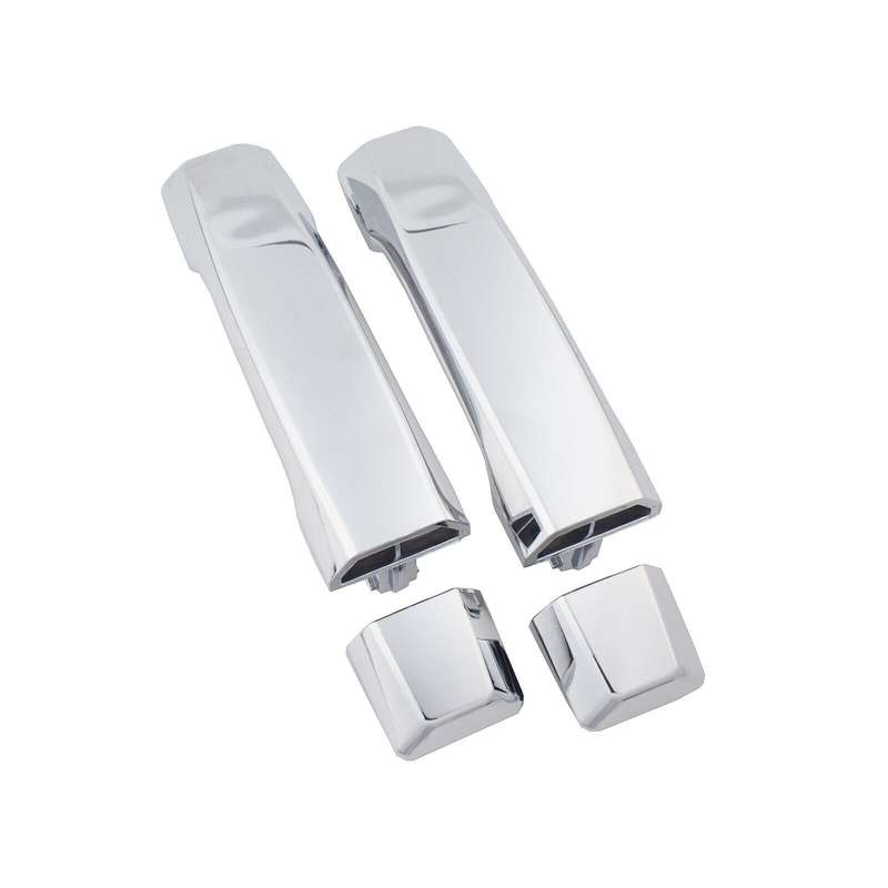 Rear Left &amp; Right Exterior Outside Door Handles Pair For Nissan Titan 2004-2018