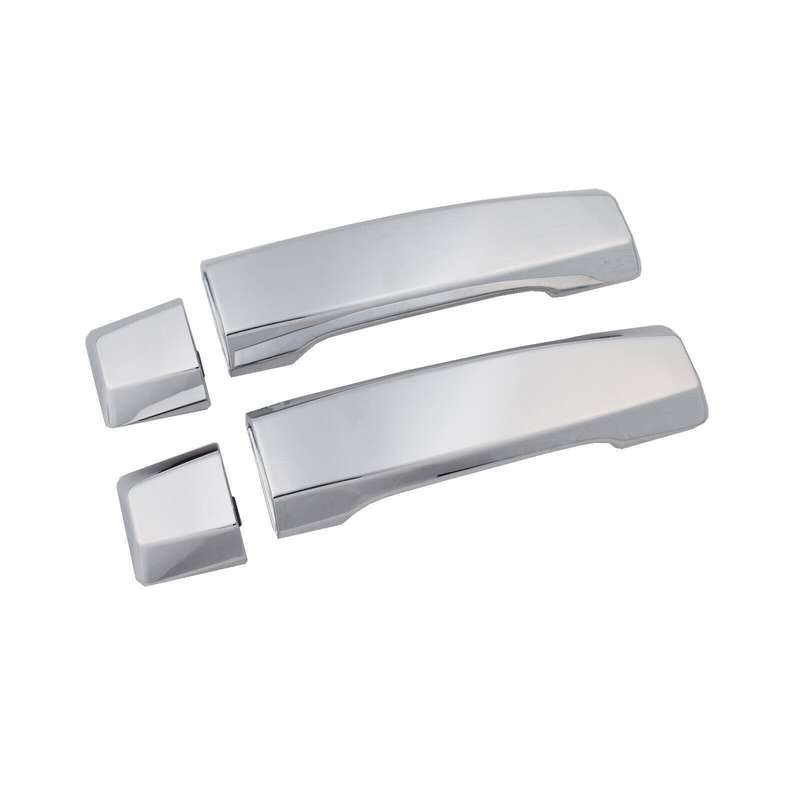 Rear Left &amp; Right Exterior Outside Door Handles Pair For Nissan Titan 2004-2018