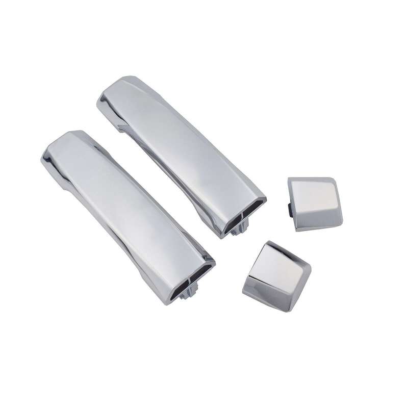 Rear Left &amp; Right Exterior Outside Door Handles Pair For Nissan Titan 2004-2018
