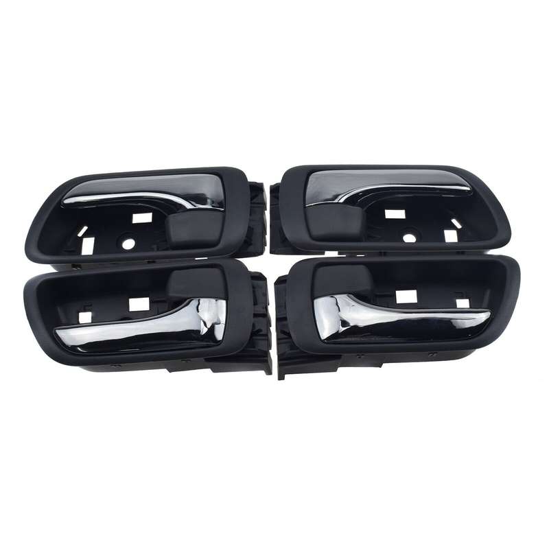 4PCS Door Handles Inside Chrome FL FR RL RR For Toyota Camry 2002-2006