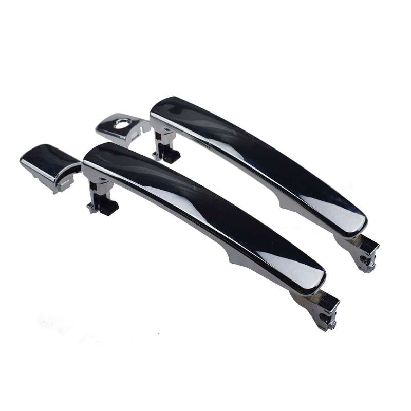 Chrome Exterior Door Handle Front Left &amp; Right For Nissan Murano Infiniti FX35