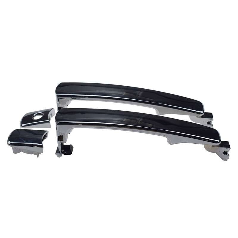 Chrome Exterior Door Handle Front Left &amp; Right For Nissan Murano Infiniti FX35