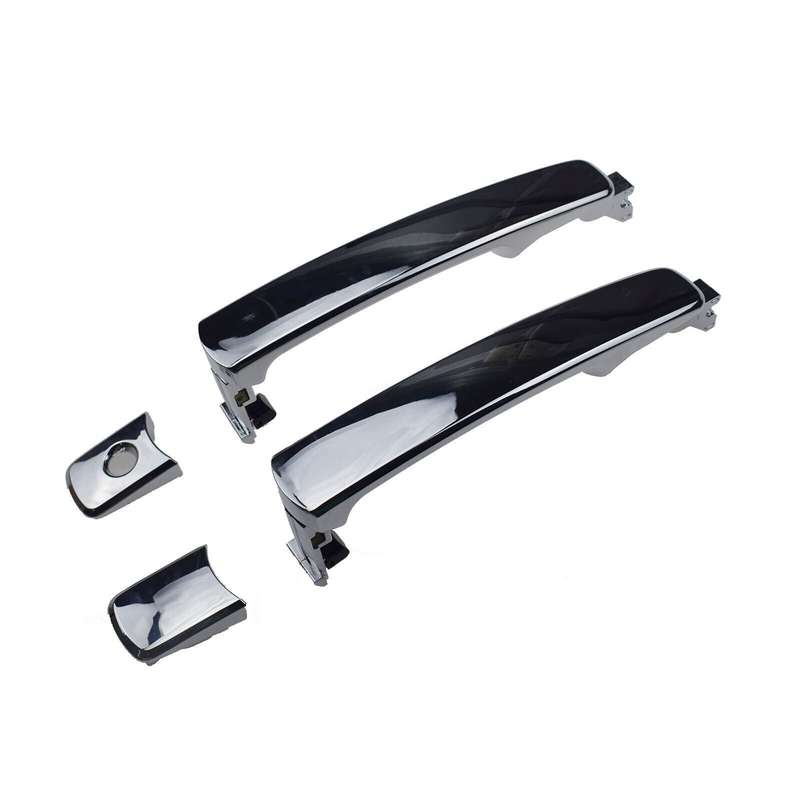 Chrome Exterior Door Handle Front Left &amp; Right For Nissan Murano Infiniti FX35