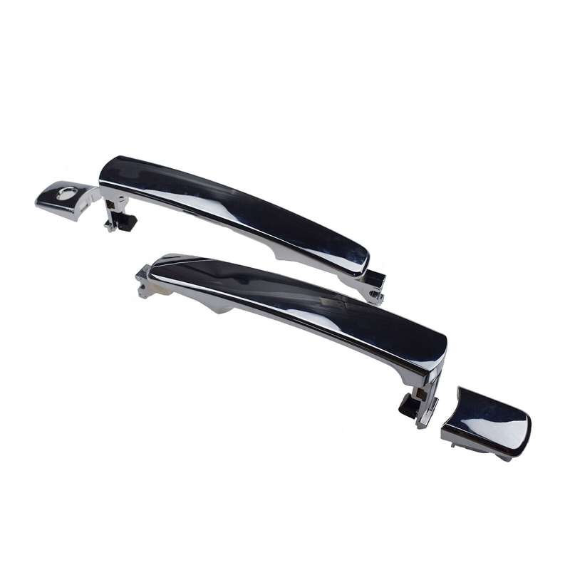 Chrome Exterior Door Handle Front Left &amp; Right For Nissan Murano Infiniti FX35