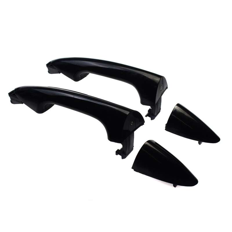 2PCS Outside Exterior Door Handle Rear Left &amp; Right For Hyundai Accent 2012-2016