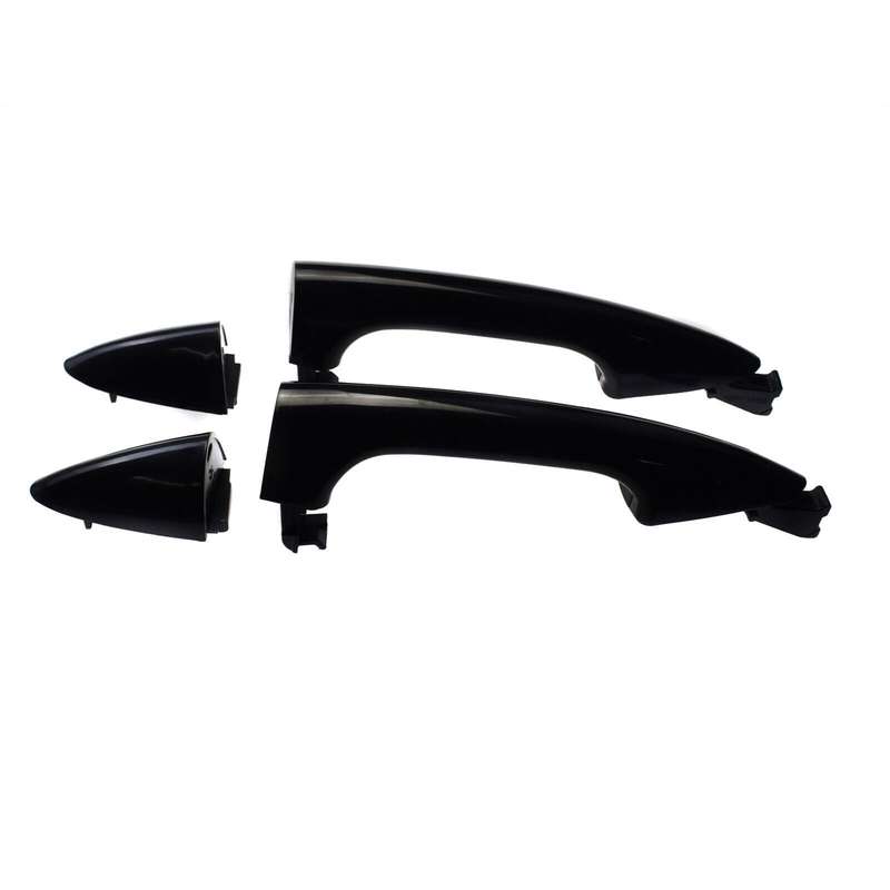 2PCS Outside Exterior Door Handle Rear Left &amp; Right For Hyundai Accent 2012-2016