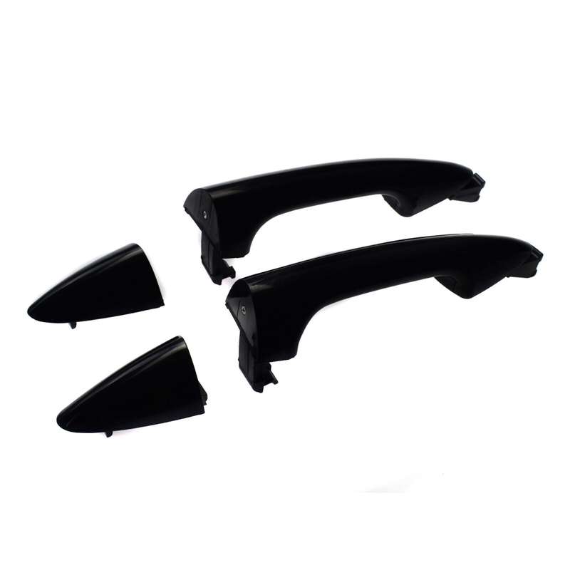 2PCS Outside Exterior Door Handle Rear Left &amp; Right For Hyundai Accent 2012-2016