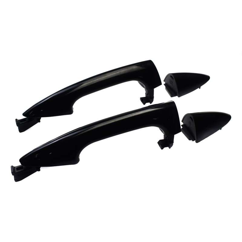 2PCS Outside Exterior Door Handle Rear Left &amp; Right For Hyundai Accent 2012-2016