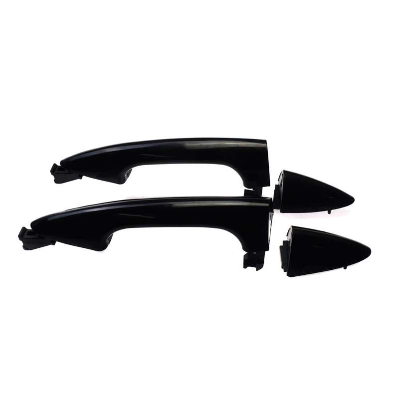 2PCS Outside Exterior Door Handle Rear Left &amp; Right For Hyundai Accent 2012-2016
