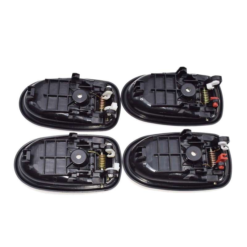 8Pcs Black Outside Black Inside Door Handle For Hyundai Elantra 8261029002LG New