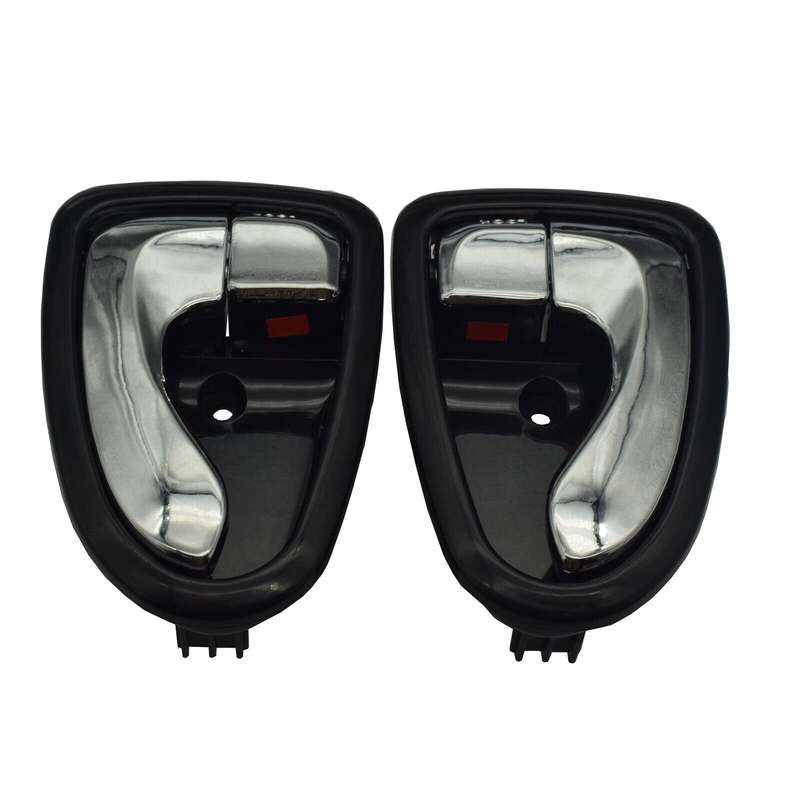 Interior Inner Door Handles Left &amp; Right Pair For Hyundai Accent 2000-2006