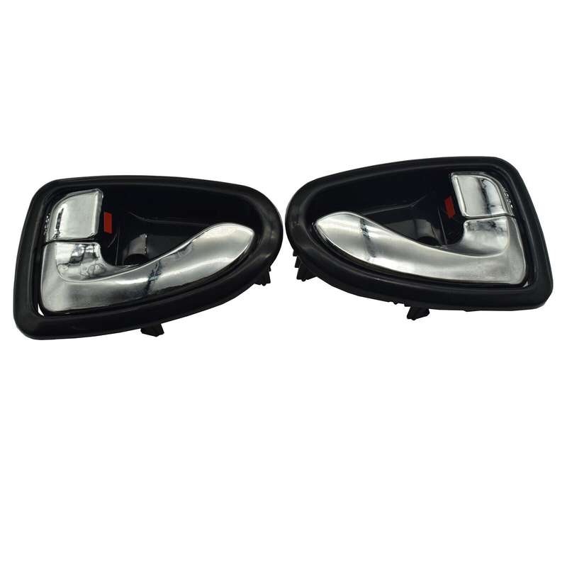 Interior Inner Door Handles Left &amp; Right Pair For Hyundai Accent 2000-2006