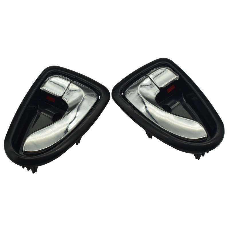 Interior Inner Door Handles Left &amp; Right Pair For Hyundai Accent 2000-2006
