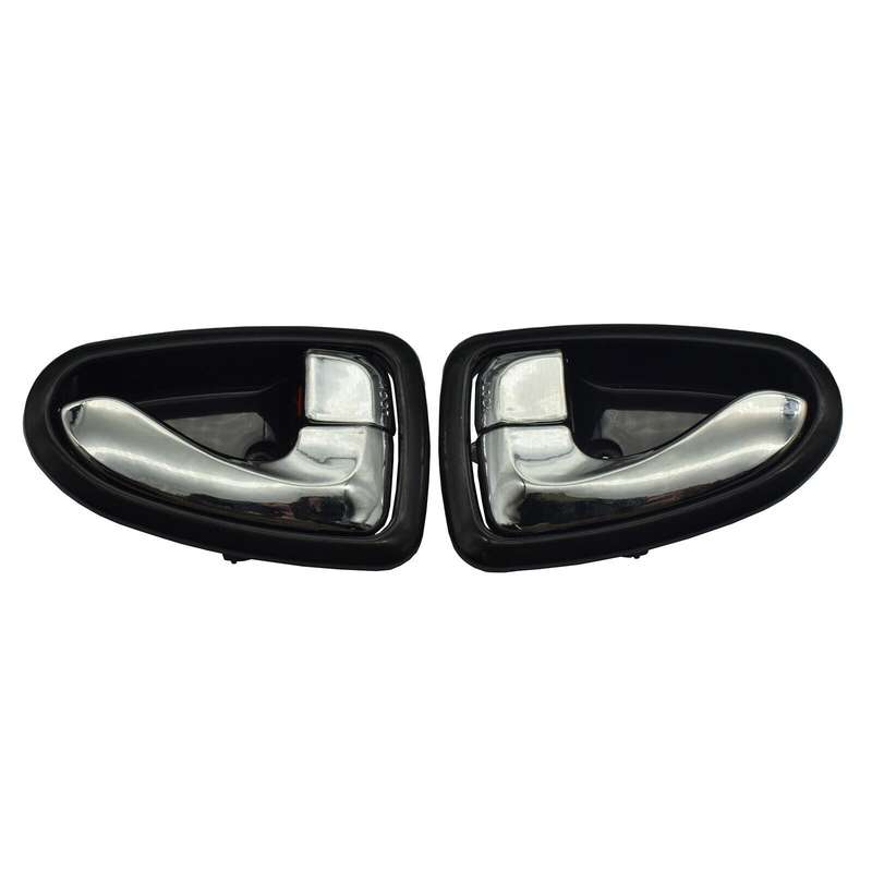 Interior Inner Door Handles Left &amp; Right Pair For Hyundai Accent 2000-2006