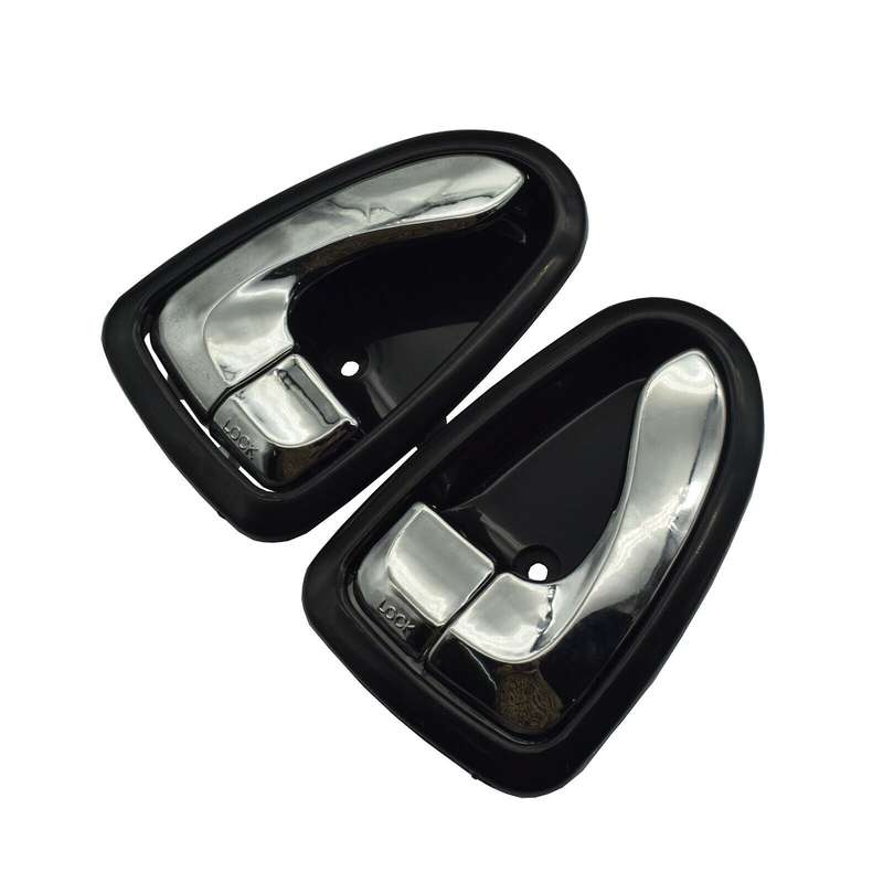 Interior Inner Door Handles Left &amp; Right Pair For Hyundai Accent 2000-2006