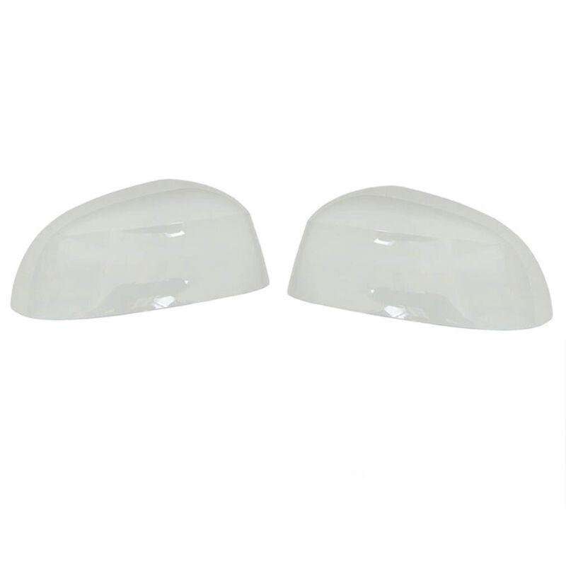 Pair Rearview Mirror Cap Cover For BMW X3 X4 X5 X6 F15 F16 F26 2015-2018 White