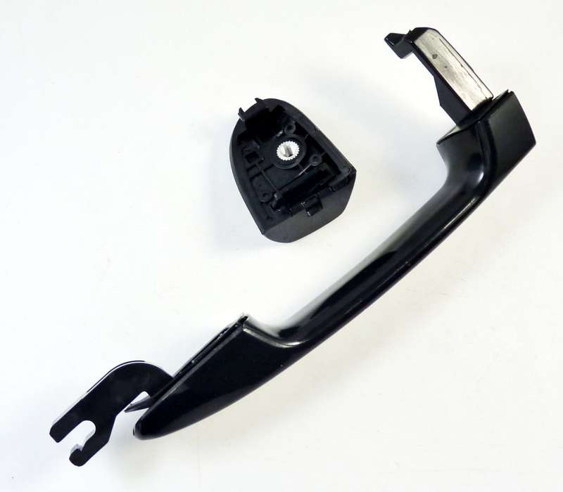 Outside Door Handle Rear Right Passenger Side Primed Black For Kia Spectra New