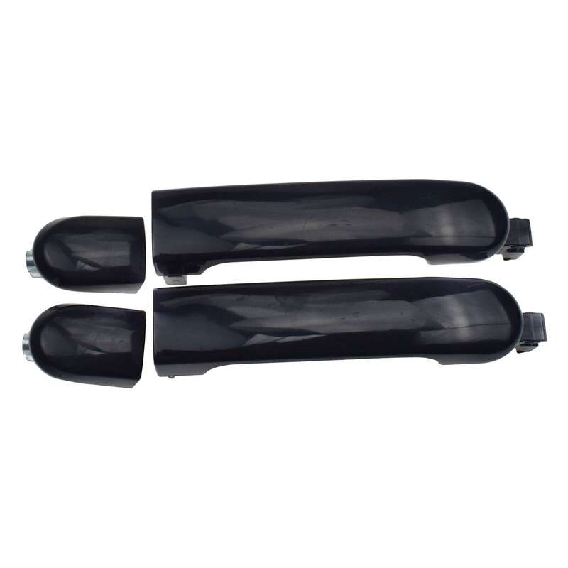 Rear Left &amp; Right Exterior Door Handles Pair For Nissan Versa 2007-2012 1.6 1.8L