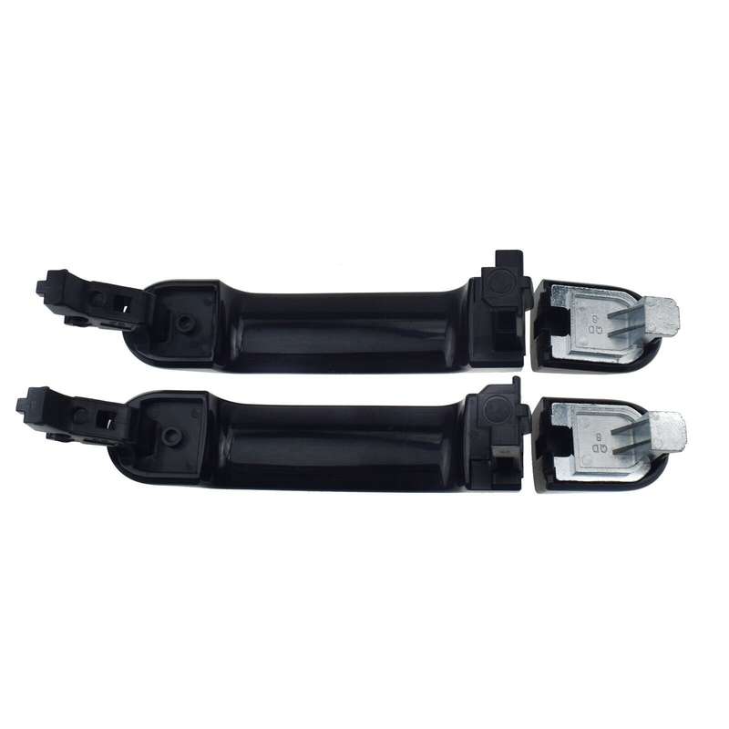 Rear Left &amp; Right Exterior Door Handles Pair For Nissan Versa 2007-2012 1.6 1.8L