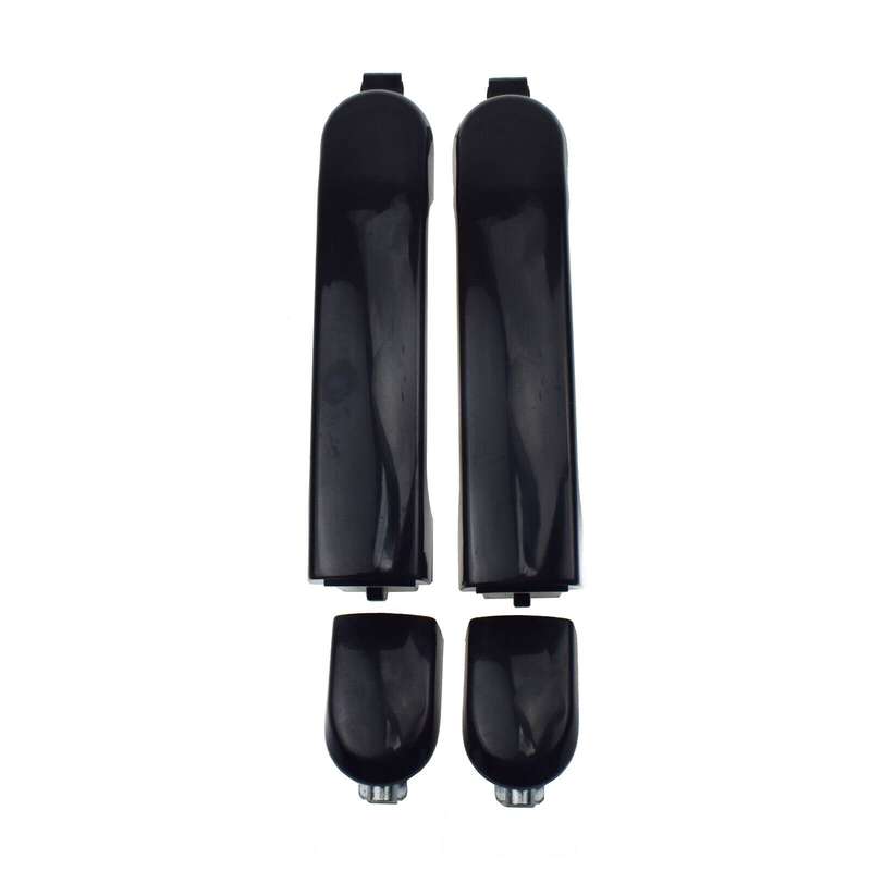 Rear Left &amp; Right Exterior Door Handles Pair For Nissan Versa 2007-2012 1.6 1.8L
