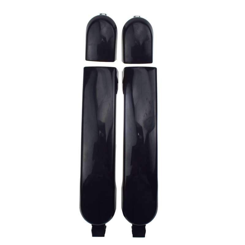 Rear Left &amp; Right Exterior Door Handles Pair For Nissan Versa 2007-2012 1.6 1.8L