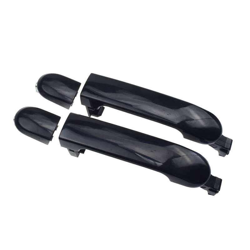 Rear Left &amp; Right Exterior Door Handles Pair For Nissan Versa 2007-2012 1.6 1.8L