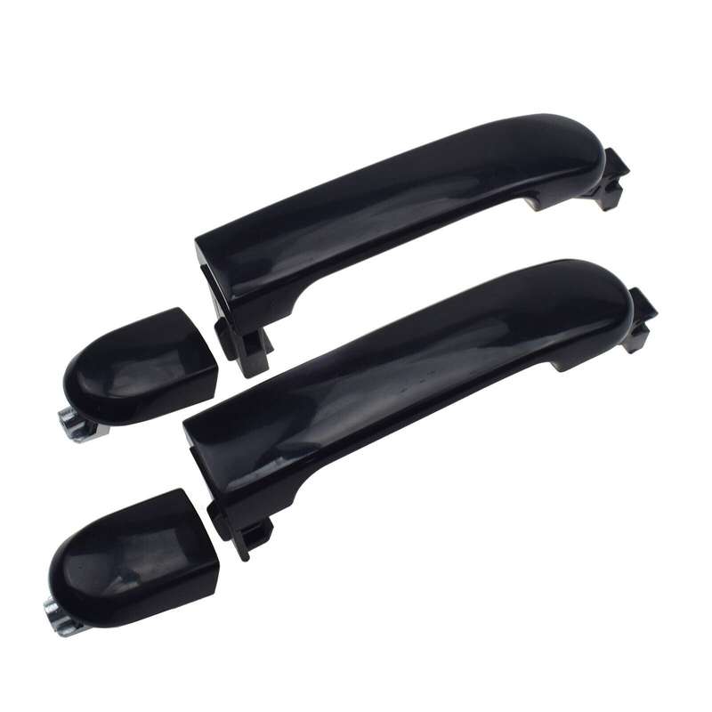 Rear Left &amp; Right Exterior Door Handles Pair For Nissan Versa 2007-2012 1.6 1.8L