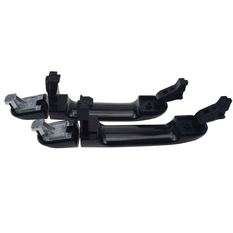 Rear Left &amp; Right Exterior Door Handles Pair For Nissan Versa 2007-2012 1.6 1.8L