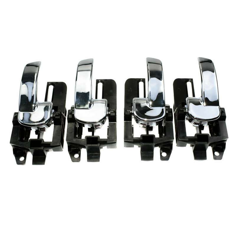 4PCS Left &amp; Right Inside Interior Door Handles For Nissan Qashqai 2007-2013