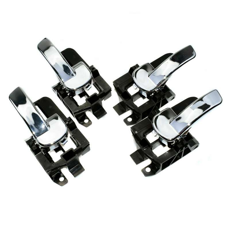 4PCS Left &amp; Right Inside Interior Door Handles For Nissan Qashqai 2007-2013
