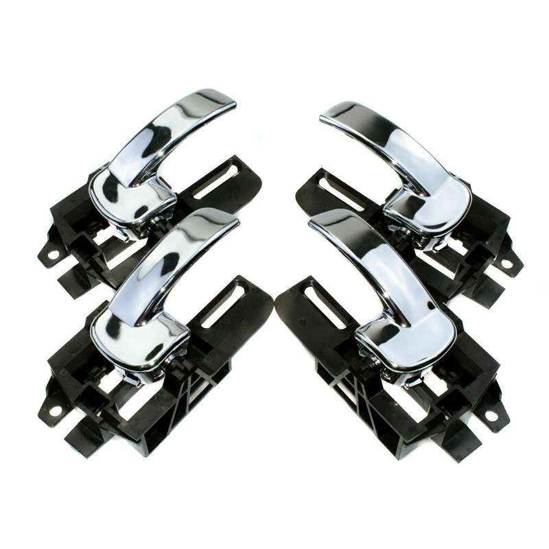 4PCS Left &amp; Right Inside Interior Door Handles For Nissan Qashqai 2007-2013