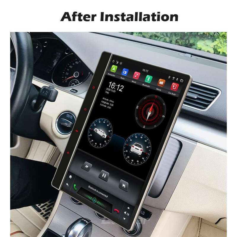 12.2" Doppel Din 4+64GB Android Auto CarPlay Autoradio Navigation GPS BT DAB DSP