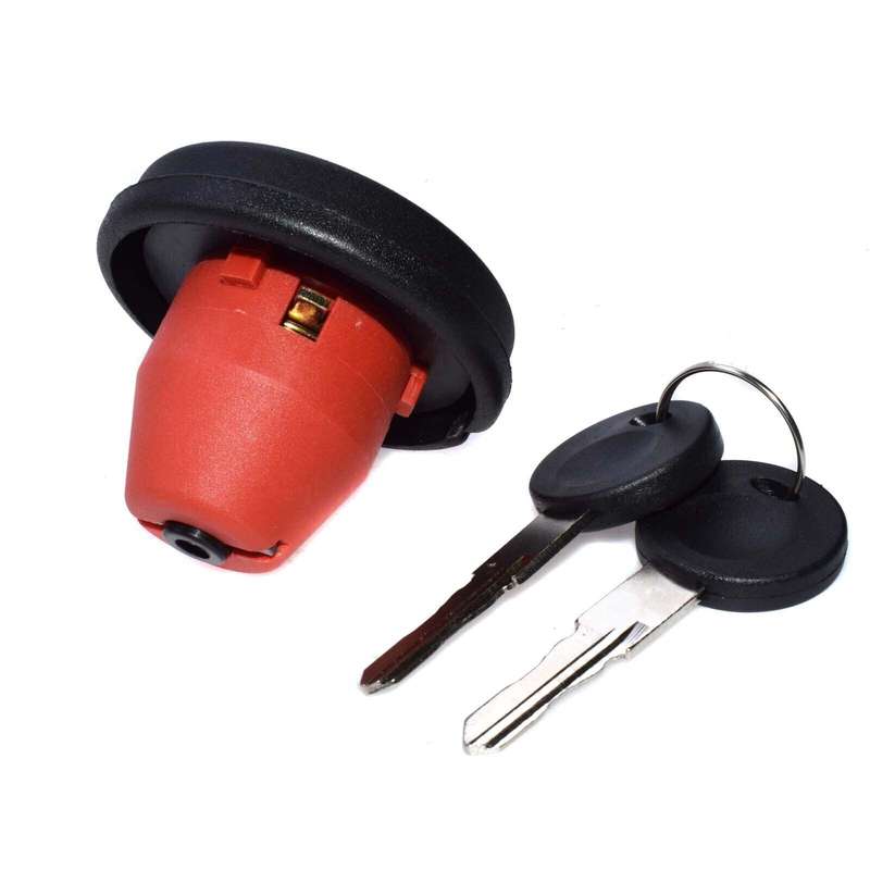 Fuel Tank Cap w/ 2 Key 701201553 For VW EuroVan Sharan Seat Alhambra FORD GALAXY
