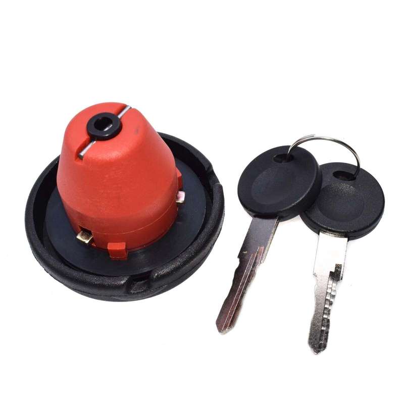 Fuel Tank Cap w/ 2 Key 701201553 For VW EuroVan Sharan Seat Alhambra FORD GALAXY