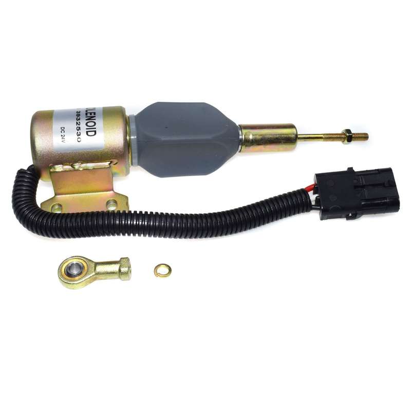 Fit for CUMMINS 5.9L 6BT Engine DIESEL SHUT OFF SOLENOID 3932530 SA-4756-24 New