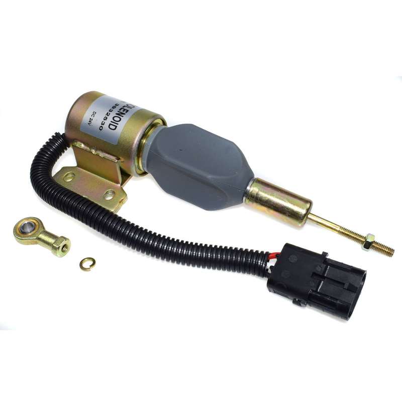 Fit for CUMMINS 5.9L 6BT Engine DIESEL SHUT OFF SOLENOID 3932530 SA-4756-24 New