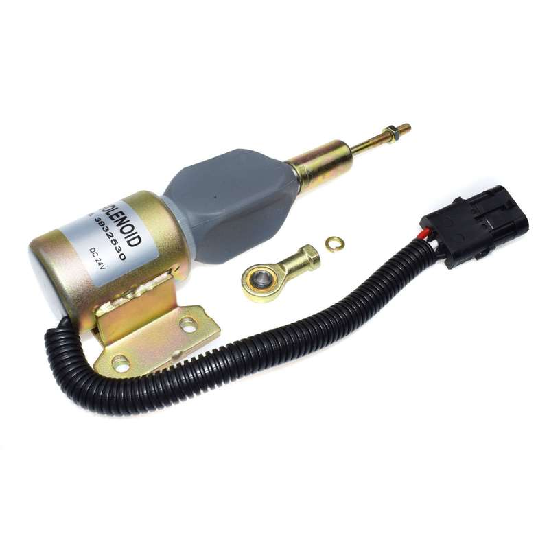 Fit for CUMMINS 5.9L 6BT Engine DIESEL SHUT OFF SOLENOID 3932530 SA-4756-24 New