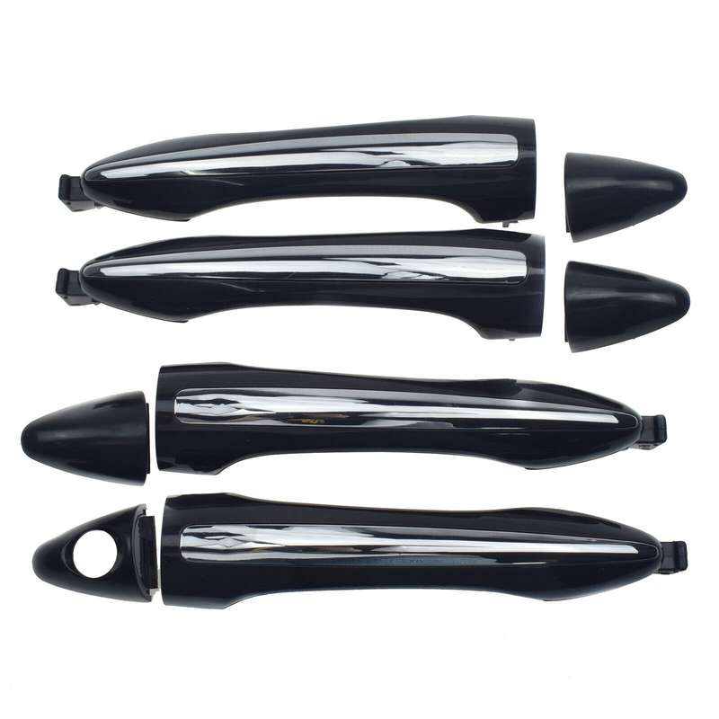Front Rear Left Right Exterior Door Handles Set of 4 For Kia Forte Forte5 14-18