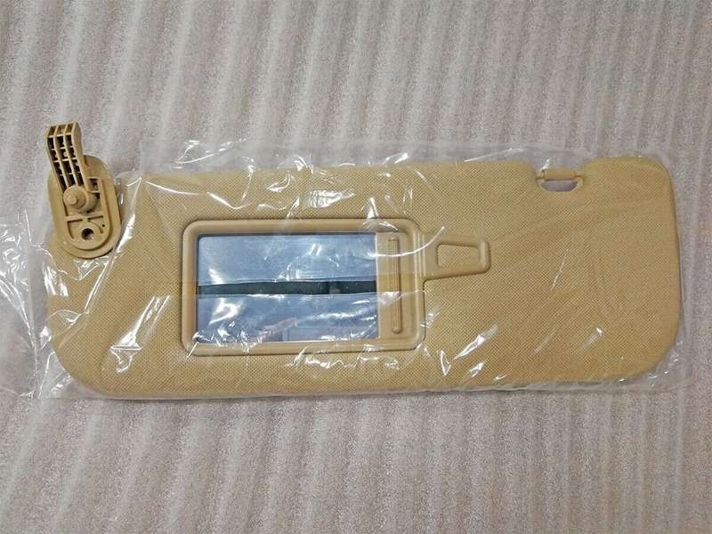 Sun Visor Makeup Mirror Beige Left Driver Side for Hyundai Elantra MD 2011-15 YA
