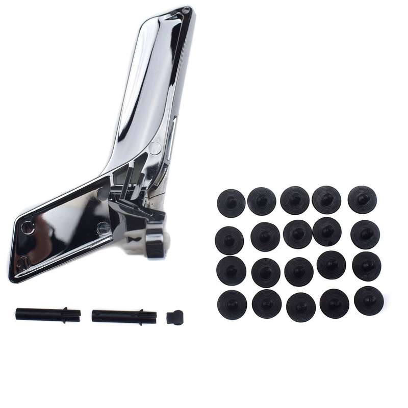 Silver Interior Door Handle Repair Kit Right Side For Benz C250 C350 2047202271