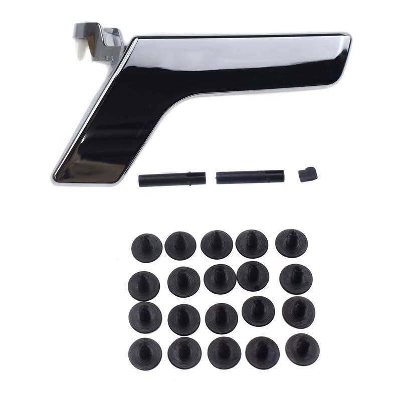 Silver Interior Door Handle Repair Kit Right Side For Benz C250 C350 2047202271