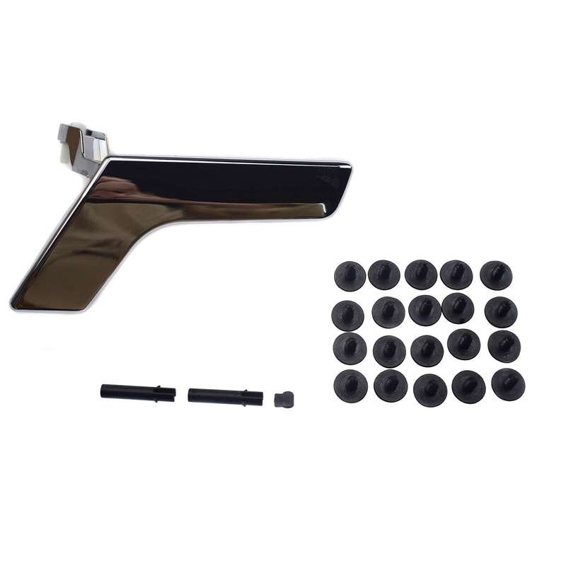 Silver Interior Door Handle Repair Kit Right Side For Benz C250 C350 2047202271
