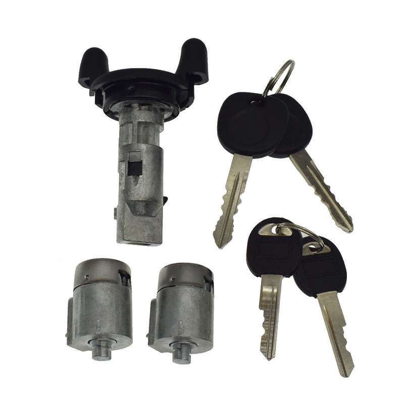 Ignition Lock &amp; Door Lock Cylinder w/ Keys For Chevy Express Astro GMC Savana