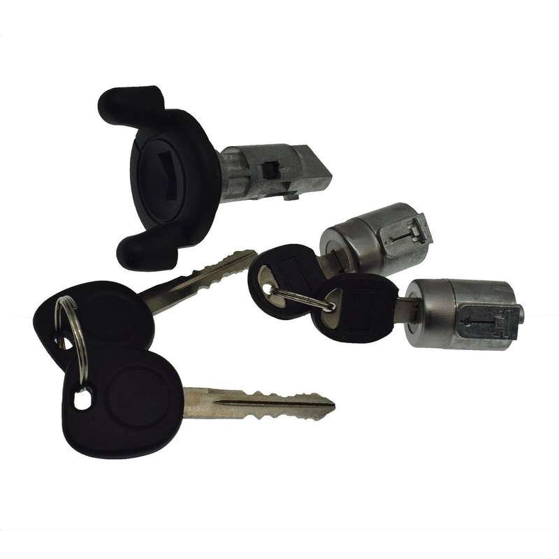 Ignition Lock &amp; Door Lock Cylinder w/ Keys For Chevy Express Astro GMC Savana