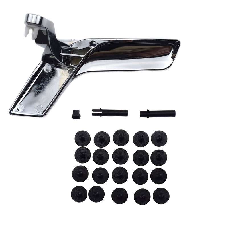 Silver Interior Door Handle Repair Kit Driver Side 2047201171 For Benz C250 C350